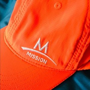 Mission Enduracool Baseball Cap High Vis Coral